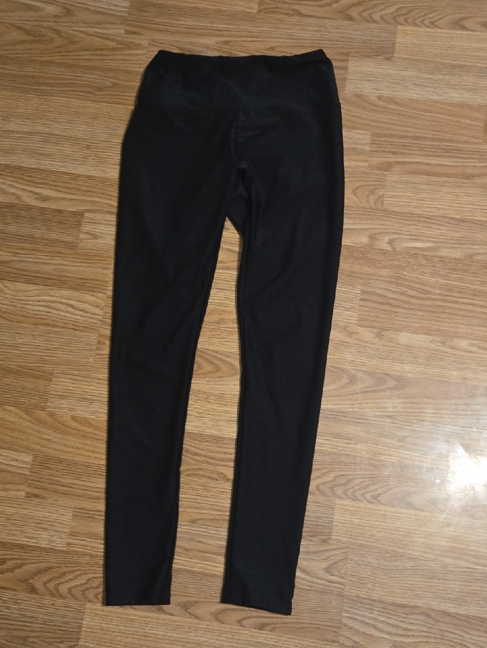 Black High-Waist Stretch Leggings